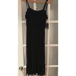 Reformation black dress tags still on